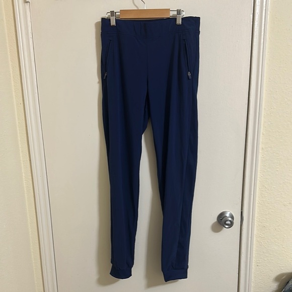 EUC Athleta Girl Navy Athletic Joggers size XXL/16 - Picture 1 of 6